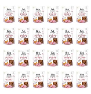 Przysmak dla psa BRIT Jerky Puppy Turkey Meaty Coins Indyk 24 x 80 g