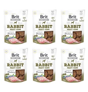 Przysmak dla psa BRIT Jerky Rabbit Meaty Coins Królik 6 x 80 g