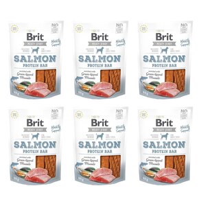 Przysmak dla psa BRIT Jerky Salmon Protein Bar Łosoś 6 x 80 g