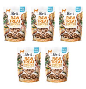 Przysmak dla psa BRIT RAW Digestion Chicken 5 x 40 g