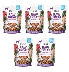Przysmak dla psa BRIT RAW Immunity Lamb & Chiken 5 x 40 g
