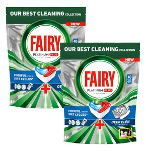 Kapsułki do zmywarki FAIRY Platinum Plus All in One Blue - 80 szt.