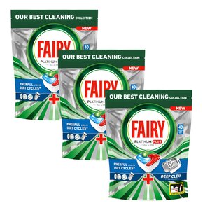 Kapsułki do zmywarki FAIRY Platinum Plus All in One Blue - 120 szt.