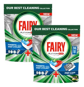 Kapsułki do zmywarki FAIRY Platinum Plus All in One Blue - 72 szt.