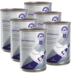 Karma dla psa i kota TROVET Unique Protein Venison Dziczyzna 6 x 400 g