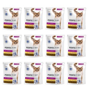 Karma dla kota PERFECT FIT Anti Hairball Kurczak 12 x 750 g