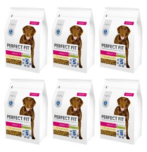 Karma dla psa PERFECT FIT Adult 1+ Kurczak 6 x 2.6 kg