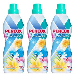 Płyn do płukania tkanin PERLUX Fresh Wind 3 x 900 ml