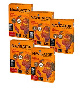 Papier do drukarki NAVIGATOR Colour Documents A4 5 x 250 arkuszy