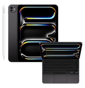 Tablet APPLE iPad Pro 11 5 gen. 2024 1 TB 5G Wi-Fi + Etui na iPad Pro 11 cali APPLE Magic Keyboard + Rysik APPLE Pencil Pro