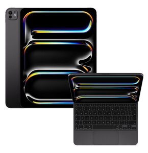 Tablet APPLE iPad Pro 13" 7 gen. 2024 256 GB 5G Wi-Fi Gwiezdna czerń + Etui na iPad Pro 13 cali APPLE Magic Keyboard Czarny Klawiatura