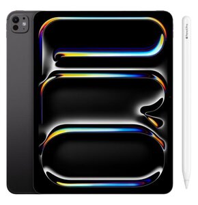 Tablet APPLE iPad Pro 13" 7 gen. 2024 2 TB 5G Wi-Fi Gwiezdna czerń + Rysik APPLE Pencil Pro