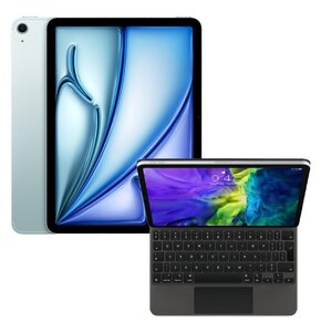 Tablet APPLE iPad Air 11 6 gen. 2024 128 GB 5G Wi-Fi + Etui na iPad Air / iPad Pro APPLE Magic Keyboard