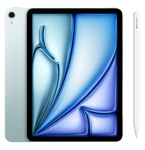 Tablet APPLE iPad Air 11" 6 gen. 2024 1 TB Wi-Fi Niebieski + Rysik APPLE Pencil Pro