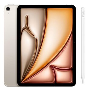 Tablet APPLE iPad Air 11 6 gen. 2024 1 TB 5G Wi-Fi + Rysik APPLE Pencil Pro