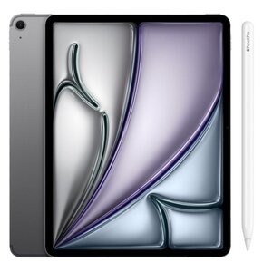Tablet APPLE iPad Air 13 6 gen. 2024 128 GB 5G Wi-Fi + Rysik APPLE Pencil Pro