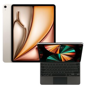 Tablet APPLE iPad Air 13 6 gen. 2024 512 GB Wi-Fi + Etui na iPad Pro APPLE Magic Keyboard