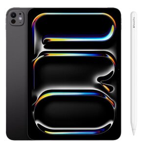 Tablet APPLE iPad Pro 11" 5 gen. 2024 Nanoglass 1 TB Wi-Fi Gwiezdna czerń + Rysik APPLE Pencil Pro