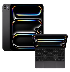 Tablet APPLE iPad Pro 11 5 gen. 2024 Nanoglass 2 TB 5G Wi-Fi + Etui na iPad Pro 11 cali APPLE Magic Keyboard