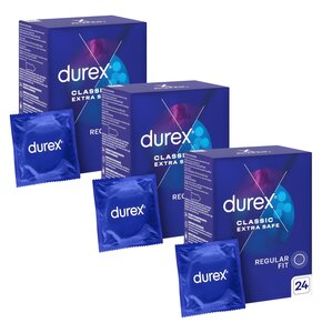 Prezerwatywa DUREX Classic Extra Safe 3 x 24 szt.