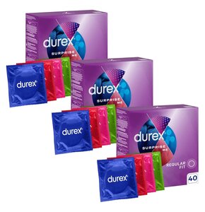 Prezerwatywa DUREX Surprise Me Mix 3 x 40 szt.