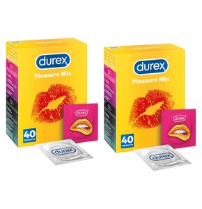 Prezerwatywa DUREX Pleasure Mix 2 x 40 szt.