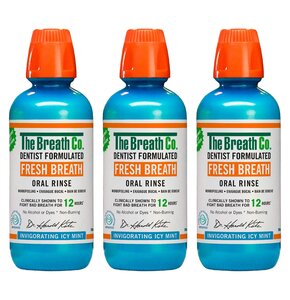 Płyn do płukania jamy ustnej THE BREATH CO Mroźna Mięta 3 x 500 ML