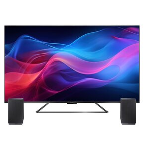 Telewizor SHARP 65GR8465E 65" LED 4K 144Hz Google TV Dolby Atmos Dolby Vision HDMI 2.1 + Kolumny głośnikowe SHARP CP-AWS 2001 Czarny (2 szt.)