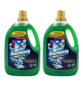 Żel do prania DER WASCHKONIG Uniwersalny 2 x 3305 ml