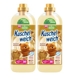 Płyn do płukania KUSCHELWEICH Glucksmoment Złoty 2 x 1000 ml