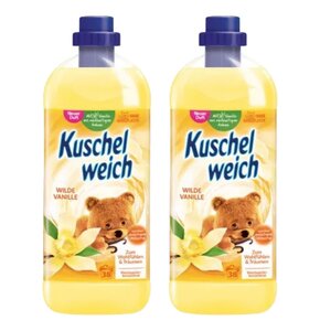 Płyn do płukania KUSCHELWEICH Wilde Vanille Żółty 2 x 1000 ml