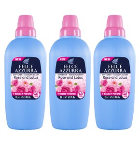 Płyn do płukania FELCE AZZURRA Róża i Lotos 3 x 2000 ml