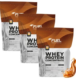 Odżywka białkowa 4F FUEL WPC Słony karmel 3 x 700 g