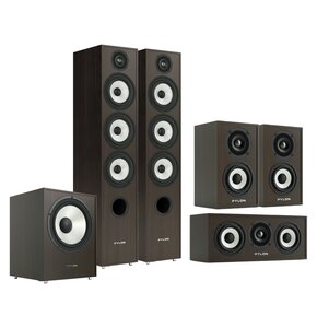 Kolumna głośnikowa PYLON AUDIO Pearl 27 Wenge (2 szt.) + Kolumny głośnikowe PYLON AUDIO Pearl Sat Wenge (2 szt.) + Głośnik centralny PYLON AUDIO Pearl Center Wenge (1 szt.) + Subwoofer PYLON AUDIO Pearl Sub Wenge