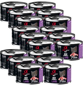 Karma dla kota ALPHA SPIRIT Protein Lamb 18 x 200 g