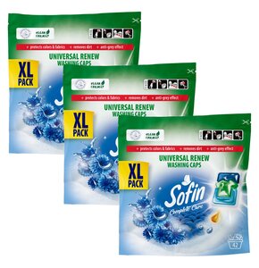 Kapsułki do prania SOFIN Complete Care Universal Renew 126 szt.