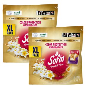 Kapsułki do prania SOFIN Complete Care Color Protection Washing 84 szt.