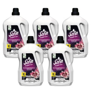Płyn do prania SOFIN Complete Care Black Color Protection Washing Liquid 5 x 2500 ml