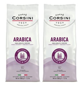 Kawa ziarnista CAFFE CORSINI Arabica 2 x 1 kg