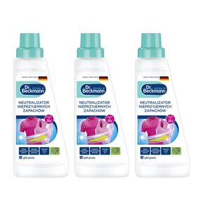 Płyn do płukania DR BECKMANN Neutralizator nieprzyjemnych zapachów 3 x 500 ml