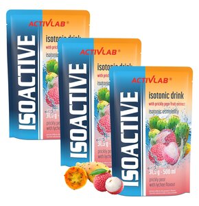 Izotonik ACTIVLAB Isoactive Opuncja figowa z liczi 3 x 31,5 g