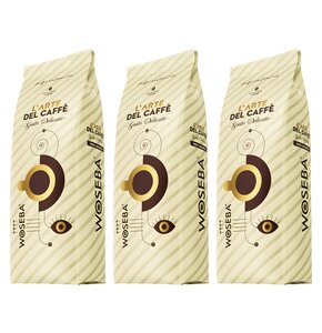 Kawa ziarnista WOSEBA L'arte del caffe Gusto Delicato 3 x 0.5 kg