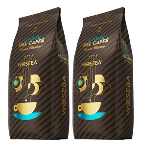 Kawa ziarnista WOSEBA L'arte del caffe Crema Classico 2 x 1 kg