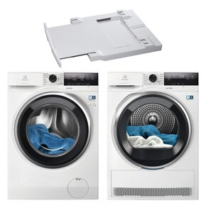 Pralka ELECTROLUX MEW3E9Y6P SensiCare 600 9kg 1400 obr + Suszarka ELECTROLUX Absolute Care 700 MEWD3E9C7P + Łącznik AEG A1WYHSK1