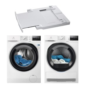 Pralka ELECTROLUX MEW2E8Y6P SensiCare 600 8kg 1400 obr + Suszarka ELECTROLUX MEWD2E8C6P Absolute Care 600 + Łącznik AEG A1WYHSK1