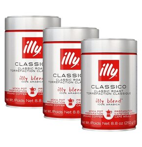 Kawa mielona ILLY Classico Moka 3 x 0.25 kg