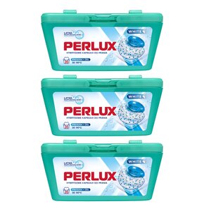 Kapsułki do prania PERLUX White Plus - 60 szt.