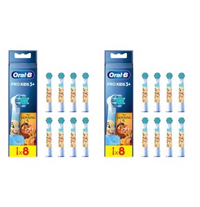 Oryginalna końcówka do szczoteczki ORAL-B Kids Król Lew (16 szt.) (Dla dzieci)