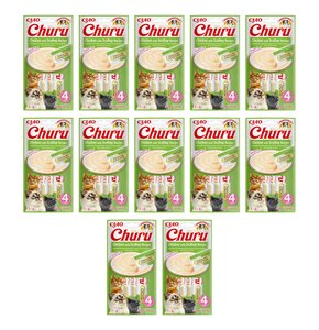 Przysmak dla kota INABA Churu Kurczak z przegrzebkiem 48 x 14 g
