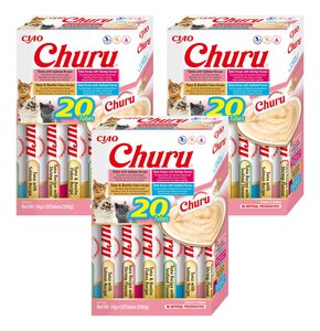 Przysmak dla kota INABA Ciao Churu Variety Owoce morza 60 x 14 g